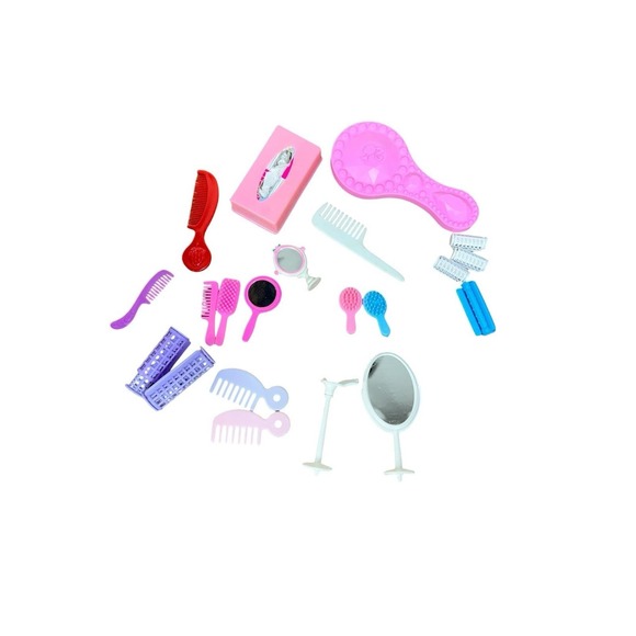 Mattel Other - Mixed Doll Accessories‎ Lot Barbie MLP She-Ra Strawberry Shortcake Combs Brushes